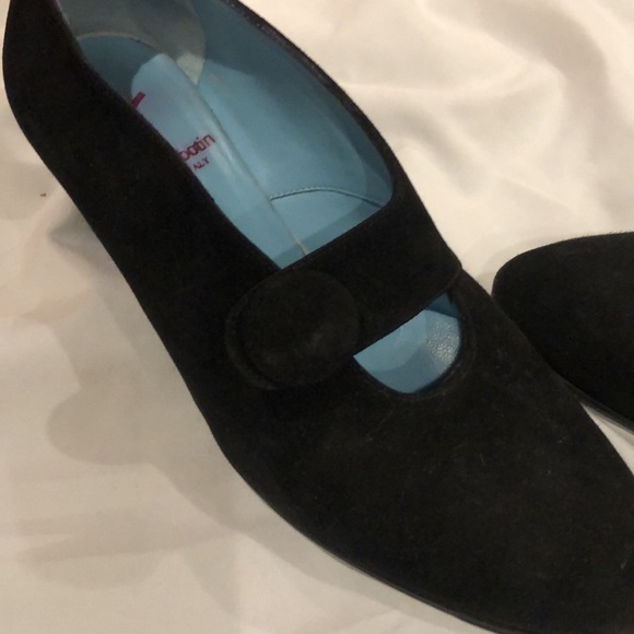 Thierry Rabotin Mary Jane suede kitten heels - Picture 4 of 4